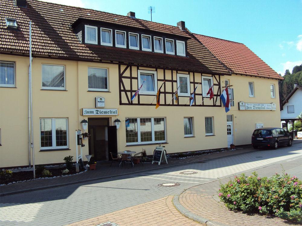 Gasthof Zum Diemeltal Marsberg Esterno foto